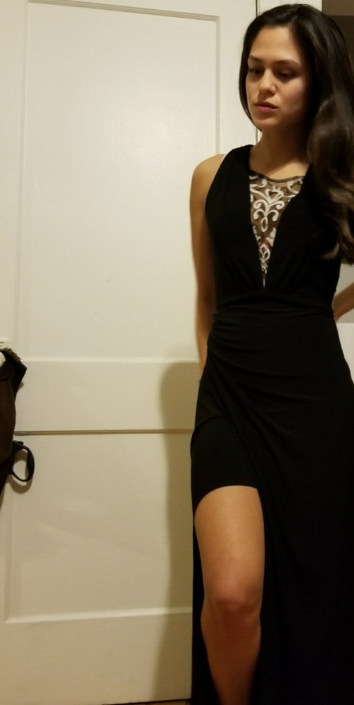 Adrianna Papell Black Dress